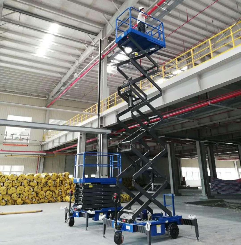 泰州助力行走剪叉式高空作业平台